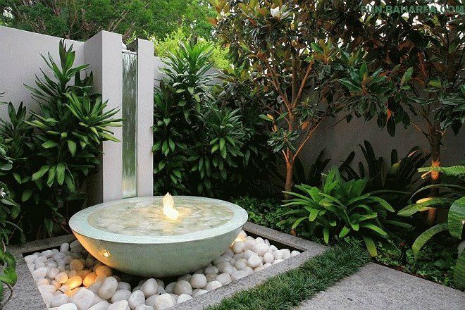2 фонтана для дачи и сада, которые легко сделать своими руками | Дача, Фонтан, Руки